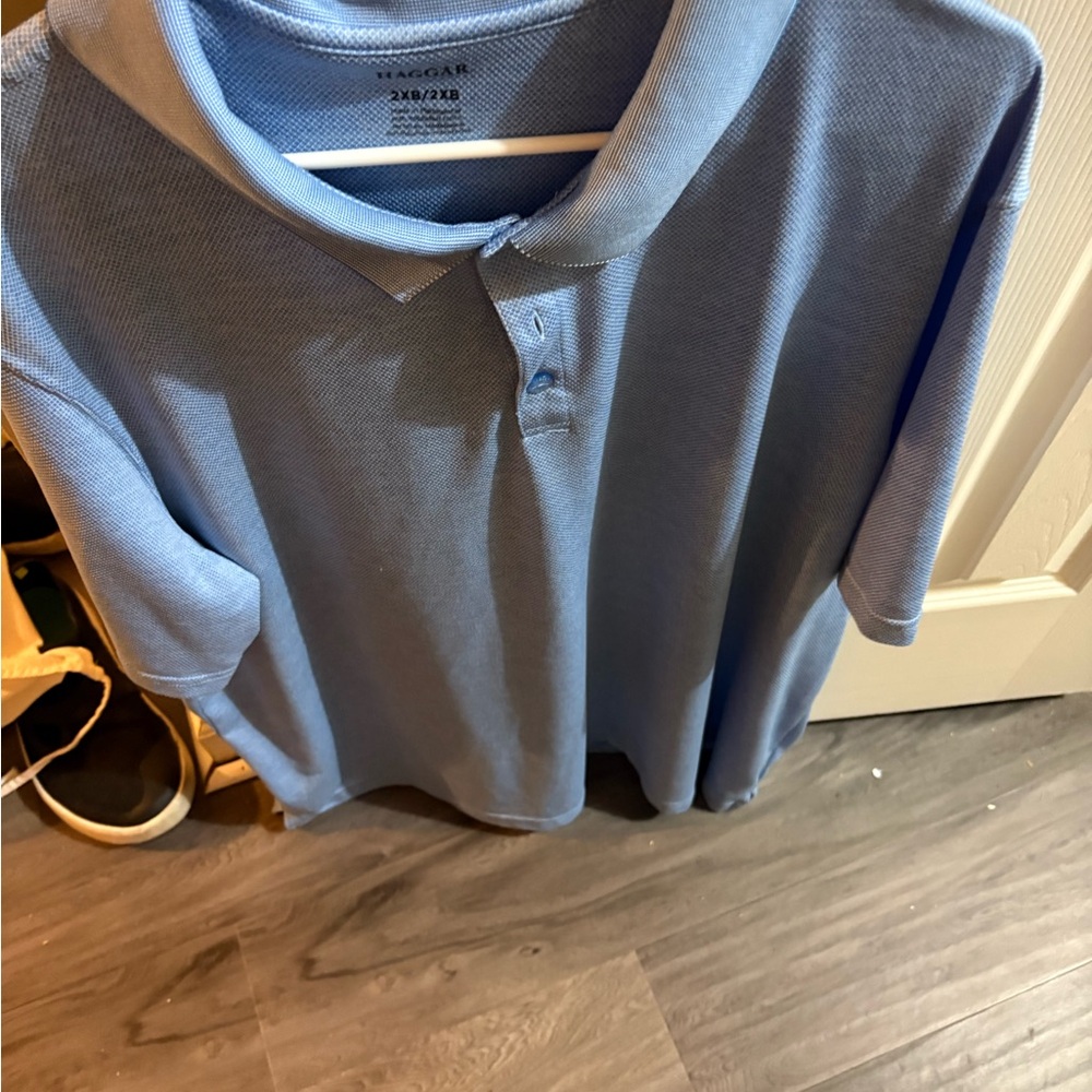 Men's Blue Polo Shirt